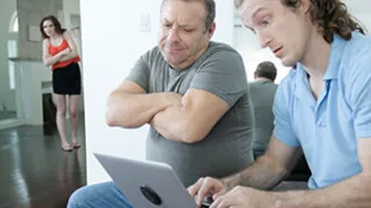 Family Strokes - Fucking Behind Dads Back