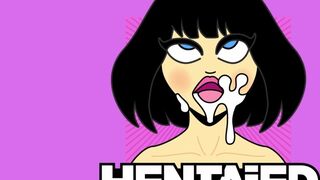 Real Life Hentai - Cumflation - Ginebra Bellucci Fucked by Aliens with Huge Cumshot