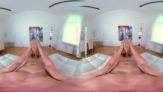 POV Blowjob with VR Babe Karol Lilien makes you Wanna Cum inside of her