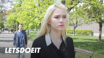 Bitches Abroad - Sexy Polish Blondie Misha Cross Sucks Fat Foreign Penis abroad & Rides it Good