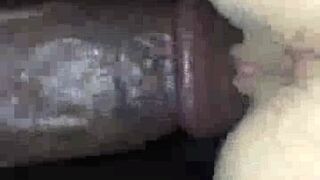 White wife and her Asian friend fuck 11 inch bbc