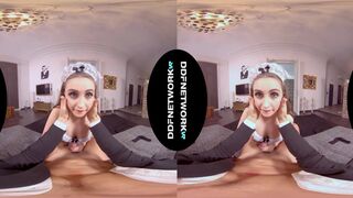 French VR Maid Lena Reif Rides your Big Hard Boner in POV Hardcore Porn