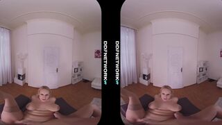 Busty Naughty VR Sex Therapist Angel Wicky Rides your Big Hard Cock in POV
