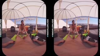 VR Porn Stunner Vicky Love Sucks & Rides your Veiny Dick in POV Masterpiece