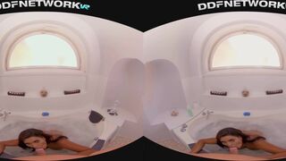 Hardcore Fuck & Oil Massage with Busty Chloe in POV 5k Virtual Reality