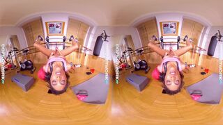 Watch Luna Corazon Workout and Masturbate in VR