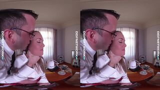Blue Angel Spanked and Fucked Hard in VR