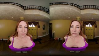 Busty Redhead Sophie Locke having Sex in the Gym VR Porn
