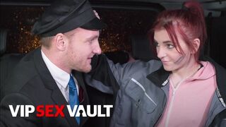 Czech Vanessa Shelby Cum Covered on Backseat after Hard Fuck with Chauffeur - VIP SEX VAULT