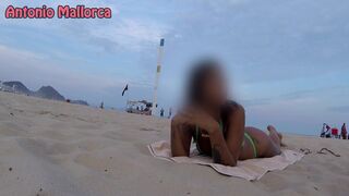 Brazilian Favela Girl Gets Fucked after a Massage in Copacabana Beach