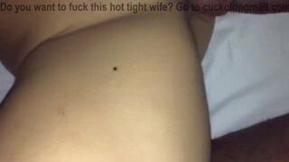 Amateur wife fuck black stud on bed so rough