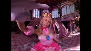 VR Cosplay X - Kay Lovely as Princess Peach Fucking in XXX SUPER MARIO BROS VR Porn