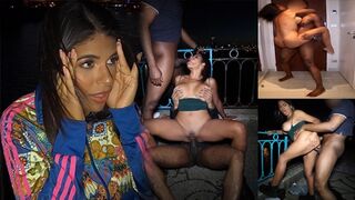 Sheila Ortega Gets Pounded in the Street by 2 Strangers to Compensate her Brother's Debts!!!