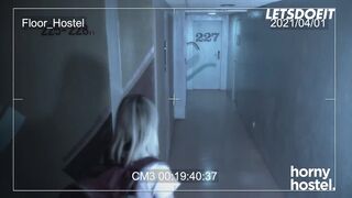 Big Ass Blonde Lya Missy Gets her Pussy Fucked by Huge BBC - HORNY HOSTEL