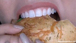Chewing & Digesting Food Vore Tease ,Pt 1 -MOV 1920x1080p