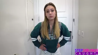 Step Siblings Caught - "I Don