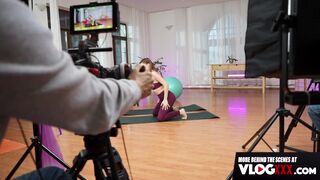 Yoga Date with Mina Von D BTS