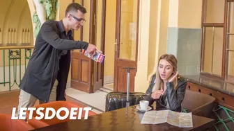 Bitches Abroad - Skinny Tattooed Babe Katrin Tequila Banged Abroad By Long Cock