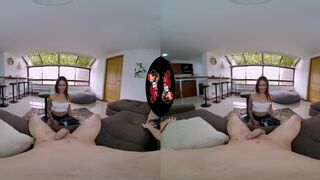 VRLatina - Beautiful little Latina first Porn Scene VR