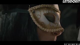 Masked Slut Leanne Lace Glamour Fuck with Big Cock
