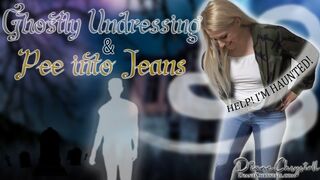 Ghostly Undressing Mind Control Possessed Estate Agent Jeans Wetting in Haunted Mansion - MP4 720p SD
