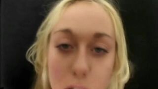 Horny Blonde POV Casting and Fucking hard