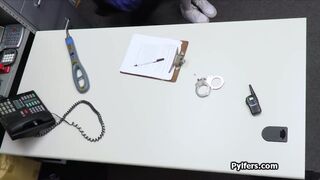 Ginger spinner fucked for stolen bracelet