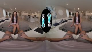 WETVR Seductive Stepsister Gets Fucked in her first VR Porn
