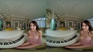 Tattooed Adria Rae Banging Piano Teacher