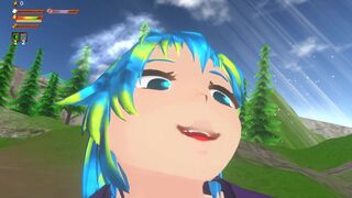 3D Earth Chan Vore Facesitting Spit