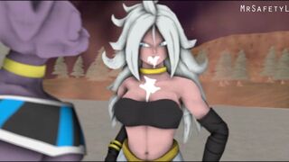 MrSafetyLion Official - Dragon Ball Beerus x Android 21