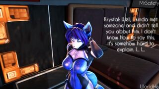MrSafetyLion Official - StarFox Wolf impregnates Krystal