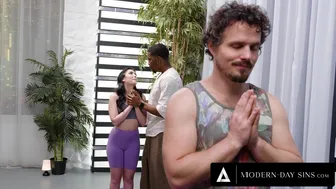 Modern Day Sins - MODERN-DAY SINS - Pervert Yoga Instructor Silently Destroys Jane Wilde During Class! HARD SNEAKY SEX