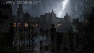 A Rainy Night At Croft Manor // Sexy ASMR Roleplay of You & Lara // Headphones Recommended