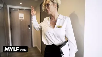 Mylf - Grateful British MILF Filthy Frankie Takes Credit Cards For Dropping Her Panties Down - Shag Street