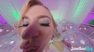 Swallowbay Big tits blonde Blake Blossom gets juicy facial VR Porn