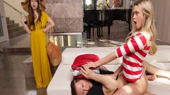 Chloe Rose Riding Her Stepdads Huge Cock