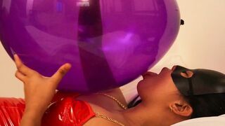 Clips 4 Sale - Sexy Kate Hugs Kisses And Licks your BIG Purple Balloon