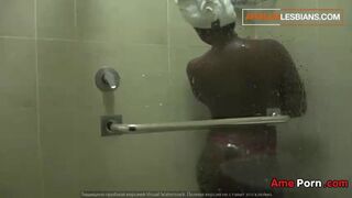 Big Ass African Lesbians Hard Shower Fingering And Moaning