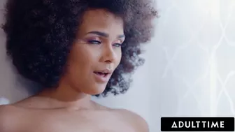 Adult Time - ADULT TIME - Ebony Bombshells Scarlit Scandal & Alina Ali CUM SWAP Perv