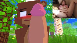 THE BEST MINECRAFT PORN ANIMATION . TRY NOT CUM WITH ME