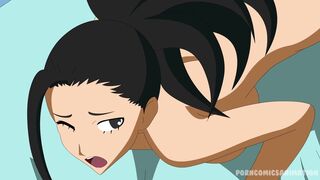 My Hero Academia XXX Porn Parody - (Momo & Deku) Animation (Hard Sex) ( Anime Hentai)