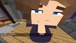 Jenny Gives a Blowjob | Minecraft Mod
