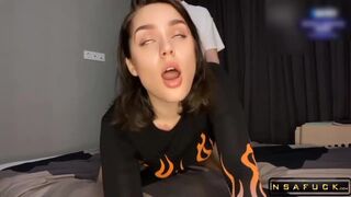 Hot Student gives Blowjob and Rides Cock
