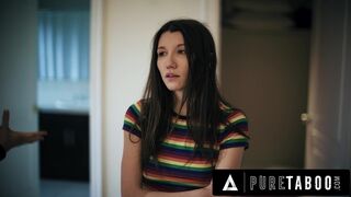 PURE TABOO Virgin Teen Maya Woulfe Betrays GF To Fuck Older Femdom Stepsister Gizelle Blanco