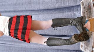 Clips 4 Sale - Trampled under very dirty Doc Martens boots (part 2 of 3), flo330x 1440p