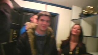 College teens filthy fuck fourway
