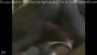 Lovely Busty Blonde Wife Orgasming With BBC