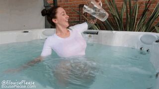 Clips 4 Sale - Hottub Wet Tshirt And Toy Cum