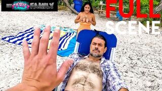 My Pervy Family - My HOT AF Stacked Stepsis Just Fucked Me At The Beach, LOAD BLOWN - Serena Santos